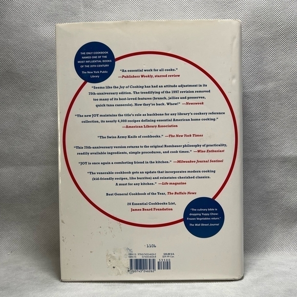 Recipes Book Joy of Cooking Cookbook Bestseller’s Cooking Recipes - Picture 2 of 2